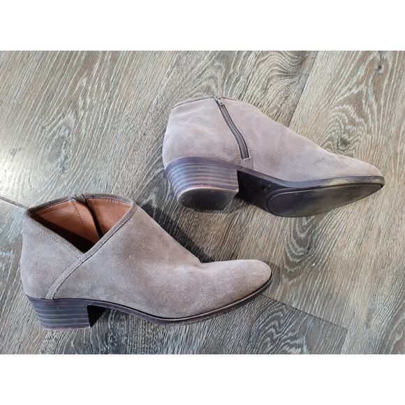 Lucky Brand Suede Women's Brown Booties size 11 #4 - Picture 3 of 7